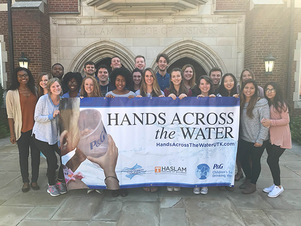 UT's Hands Across the Water team.
