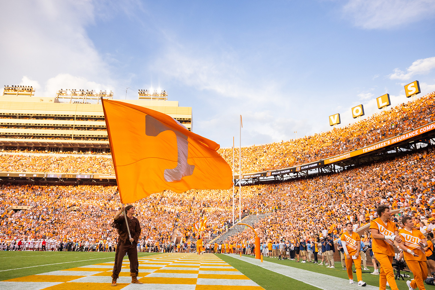 Vintage Tennessee Vols Fan Parking buy Sign