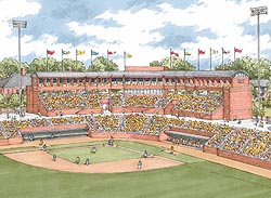 University of Tennessee baseball Lindsey Nelson Stadium renovations